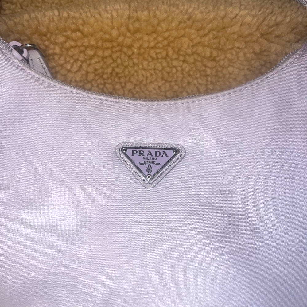 Authentic Prada Re-Edition 2000 Lavender Nylon Bag - image 4